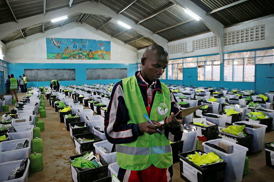 On the eve of reelection day, Kenya's courts thrust into limelight